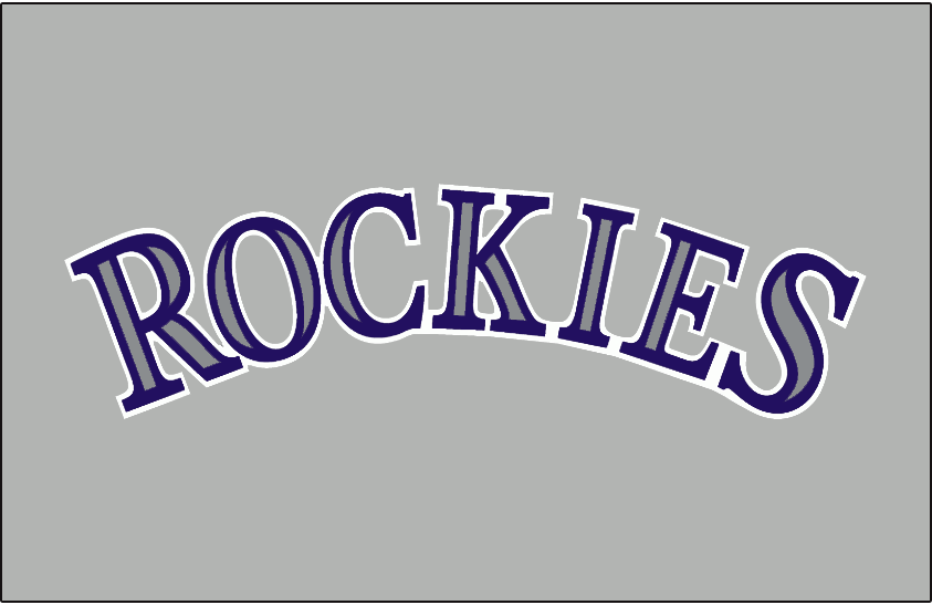 Colorado Rockies 1993 Jersey Logo iron on heat transfer